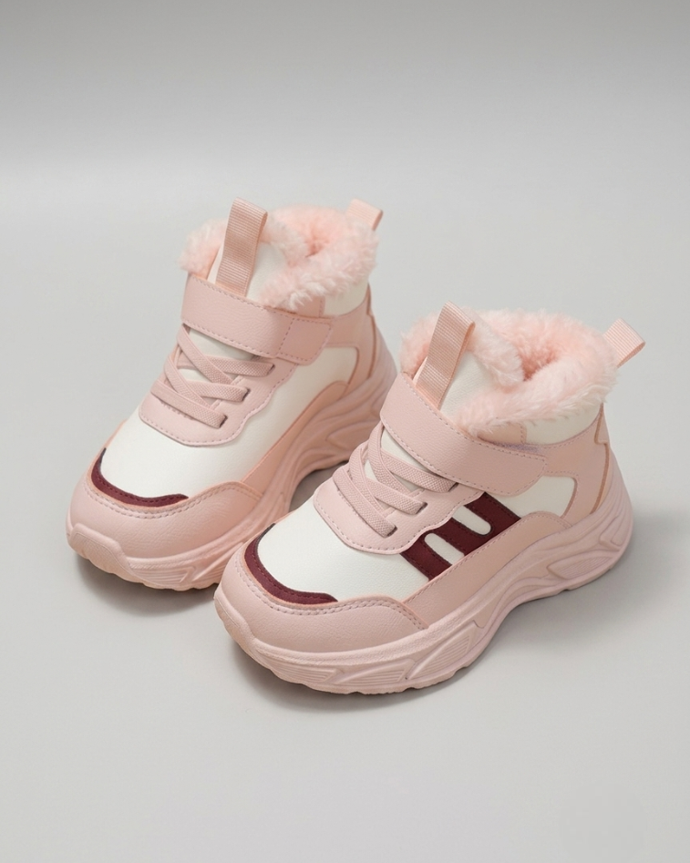 Bota de invierno elegante con forro de peluche cálido y suave en España