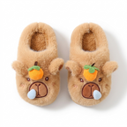 Pantufla de invierno cálida con diseño de dibujos animados en España