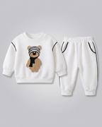 Conjunto bebé 2 piezas con estampado de osito ropa bebé invierno niño y niña en España