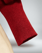 Vestido niña invierno cálido con lazos de satén y cuello altol as tallas disponibles.Ideal para primavera  en España