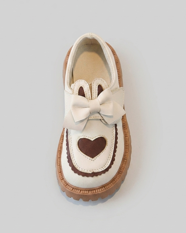 Zapato clásico elegante para niña con diseño de lazo frontal en España
