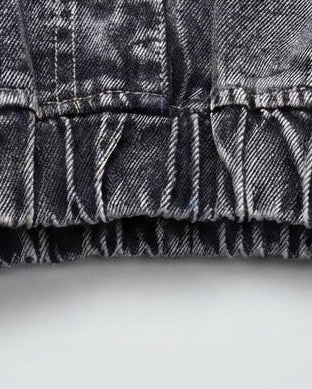 Conjunto Vaquero Niño 3 Piezas ,Chaqueta, Camiseta y Pantalón Cargo