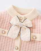 Conjunto niña invierno 2 piezas ropa infantil elegante con falda y chaqueta en España