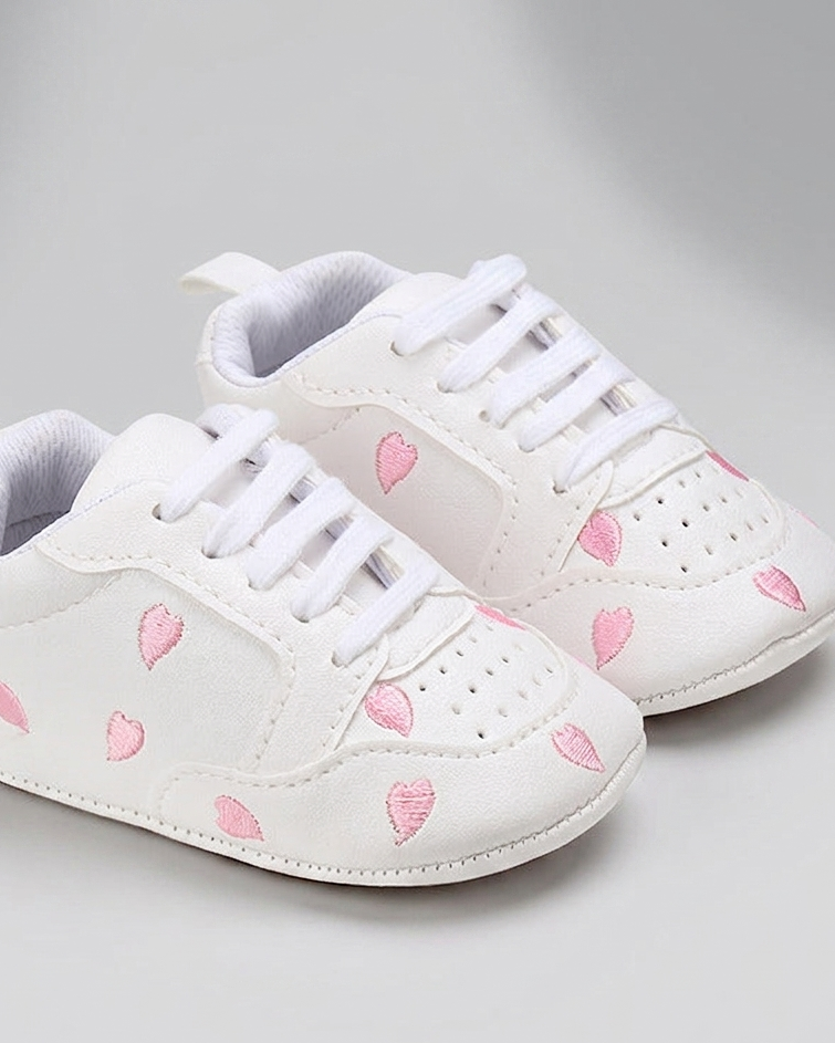 Zapatos bebé suela blanda bordados estrellas niño y niña 0-18 meses en España