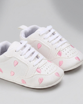 Zapatos bebé suela blanda con bordado de estrellas