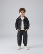 Conjunto infantil denim 3 piezas (chaqueta vaquera, camiseta interior y pantalón vaquero)  ropa infantil niño  en España