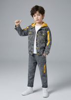 Conjunto Vaquero Niño 2 Piezas Streetwear Infantil