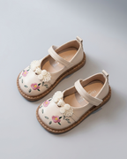 Zapato Niña Verano Bordado de Flores