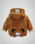 Chaqueta bebé invierno y ropa bebé invierno chaqueta niña invierno acolchada con capucha de osito , en España