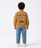 Conjunto bebé niño 3 piezas chaqueta piloto y pantalón vaquero en España