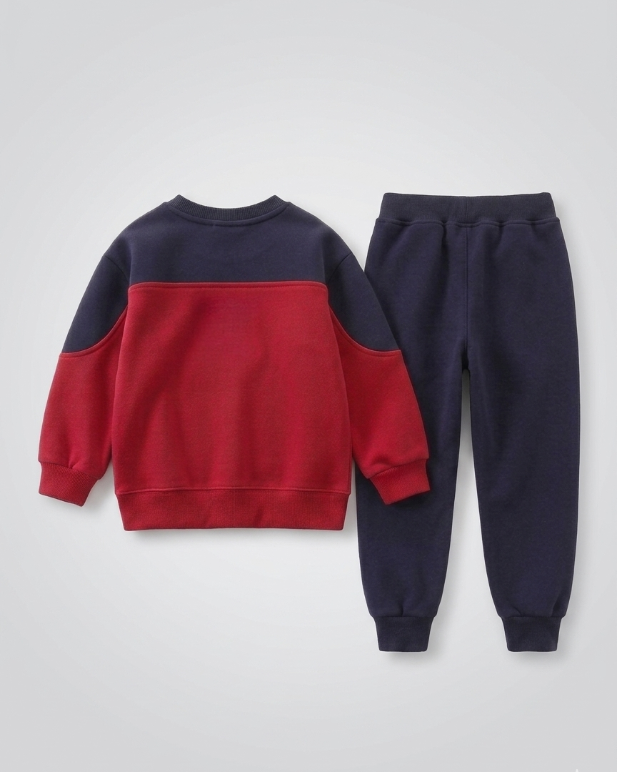 Conjunto niño 2 piezas sudadera y pantalón deportivo chándal infantil cómodo talla 1-8 en España