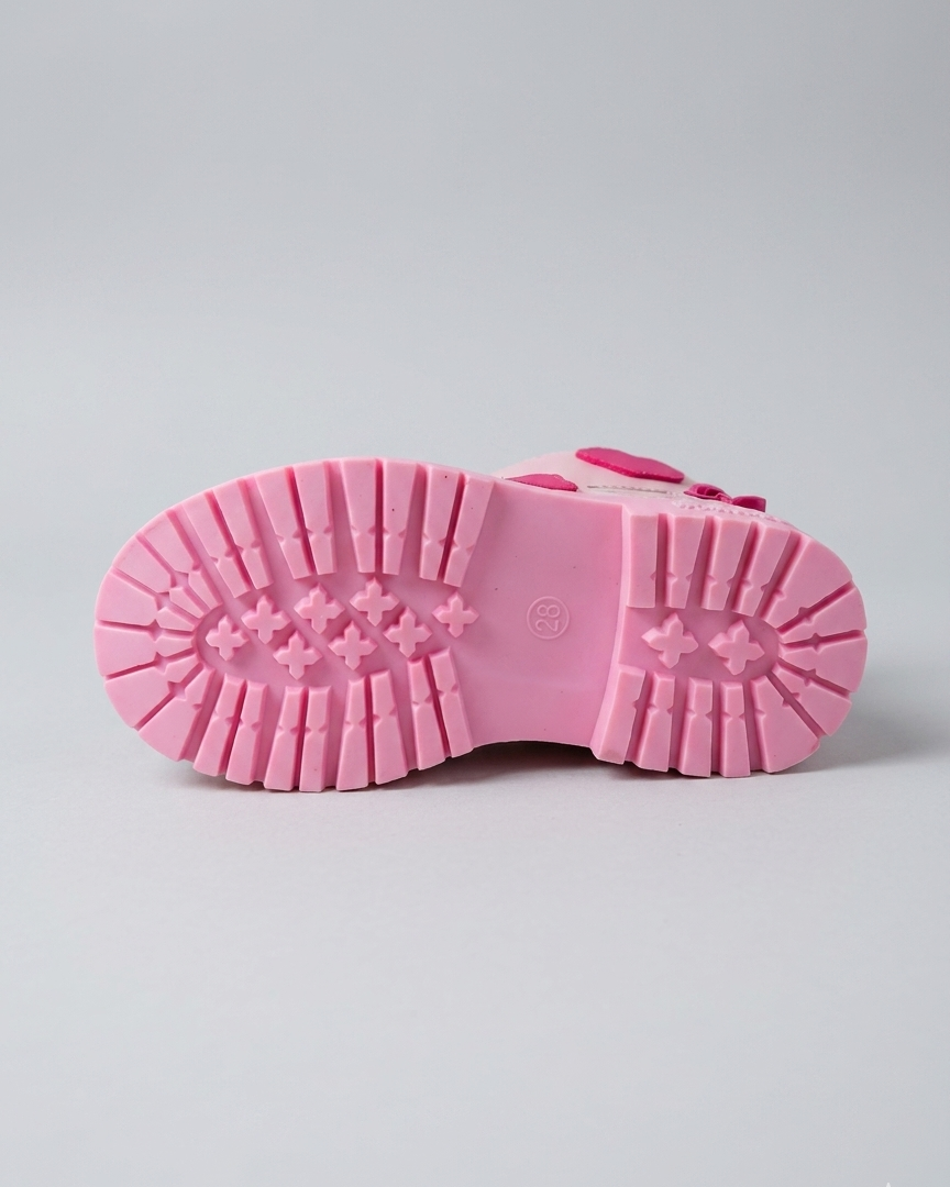 Botas Niña Corazones Invierno Cálido