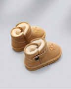 Botas Niño Cara de Osito Invierno Cálido