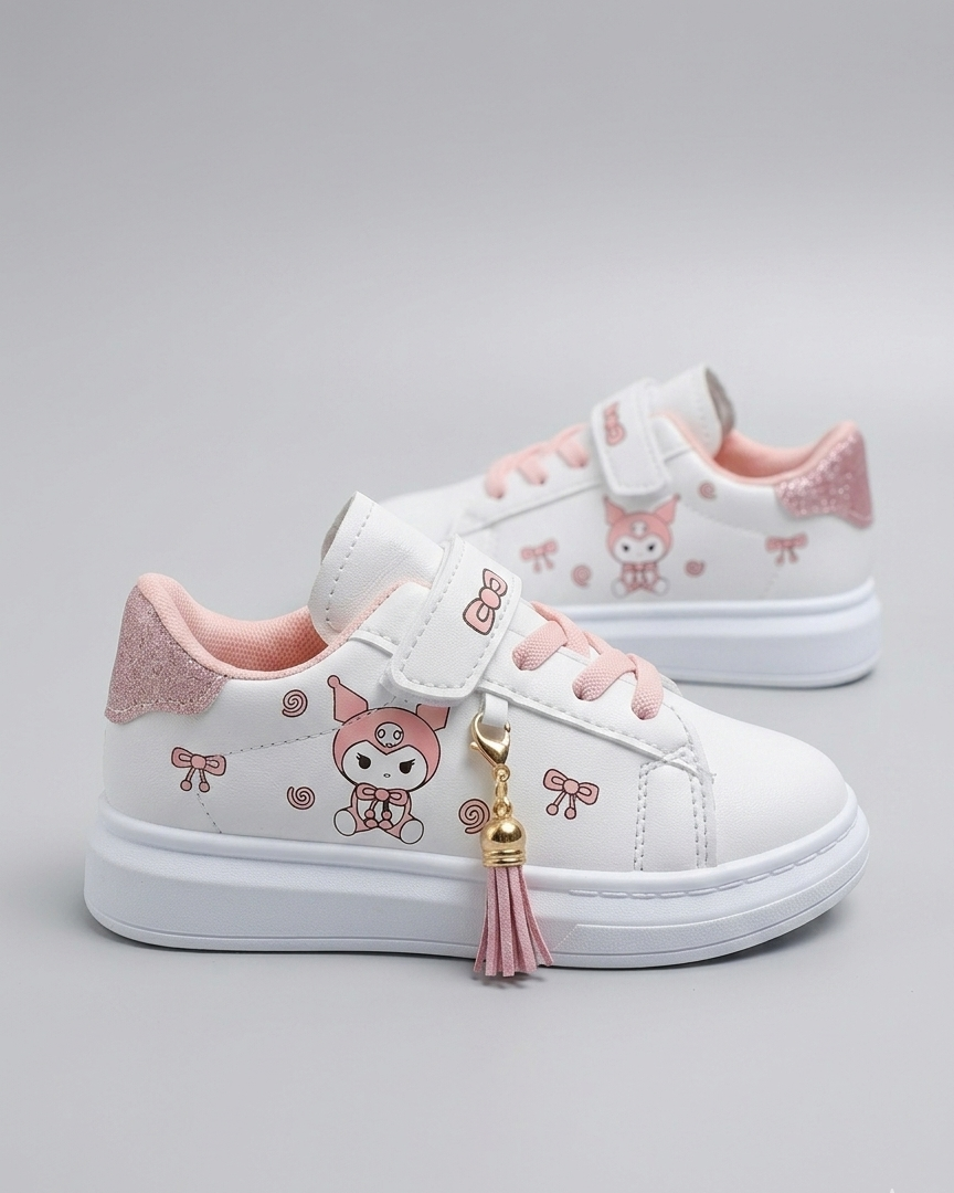 Zapato rosa encantador para niña con diseño de dibujos animados en España