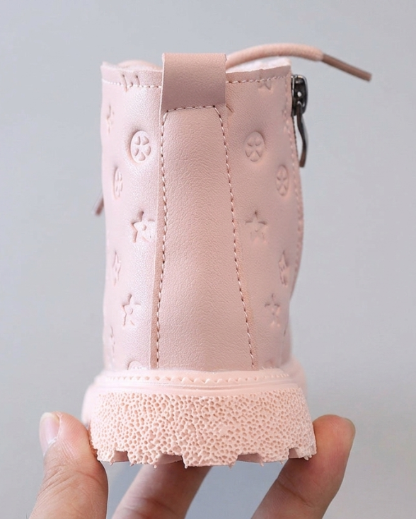 Botas Rosa Niña Invierno Cálido