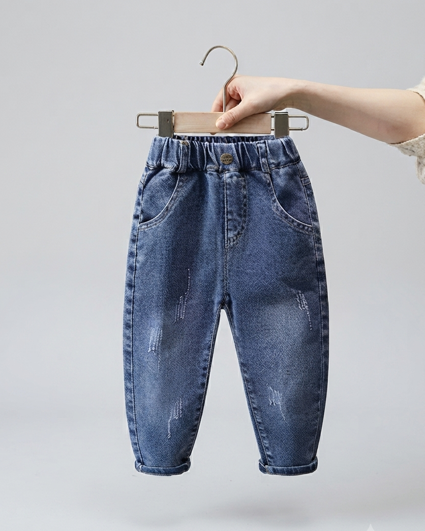 Pantalón Vaquero Infantil Premium Comodidad, Estilo y Libertad de Movimiento