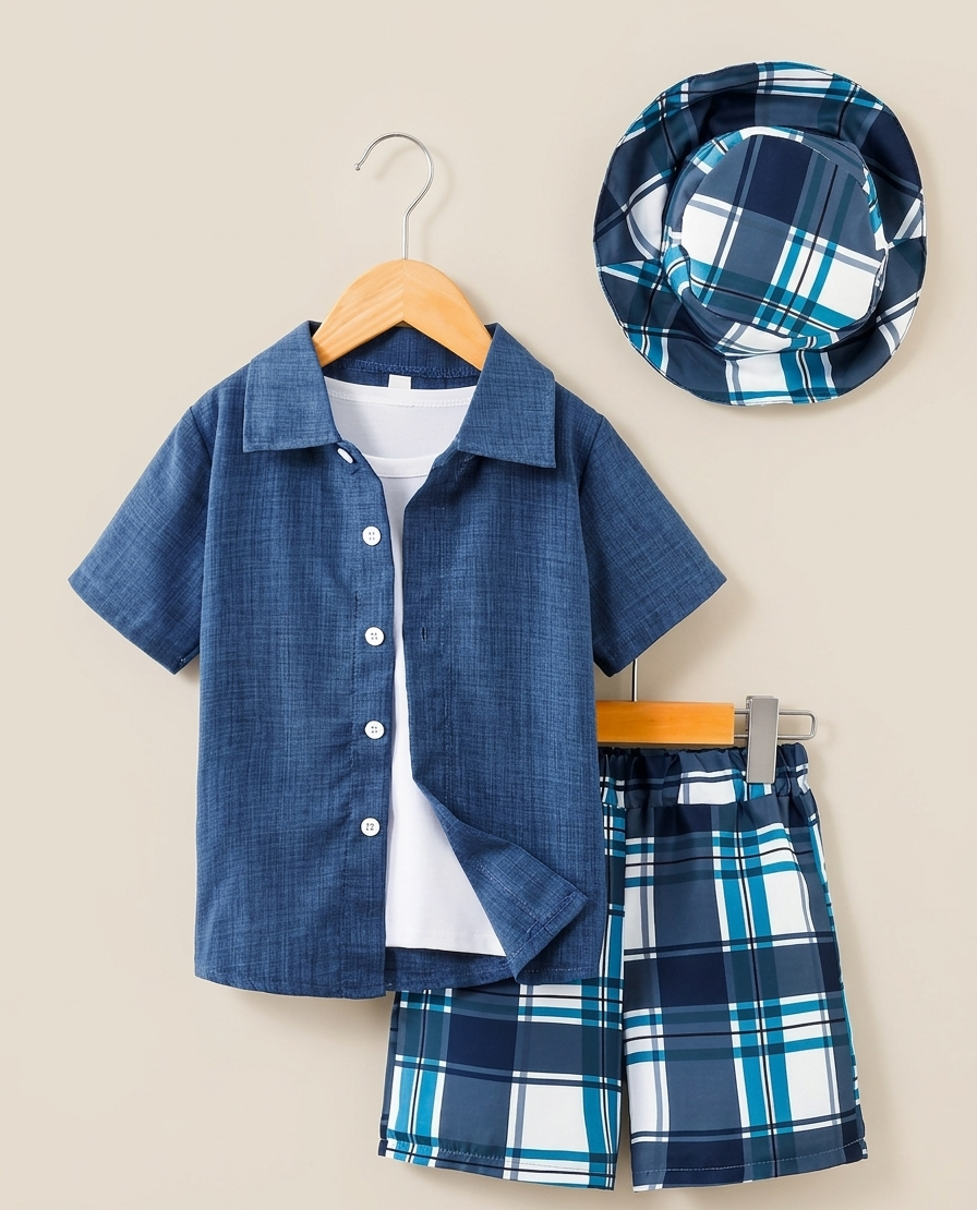Conjunto Casual De Verano para Niños
