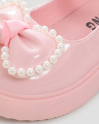 Zapato Niña Perlas Elegante