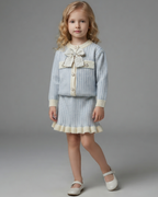 Conjunto Niña Elegante 2 Piezas Falda y Chaqueta