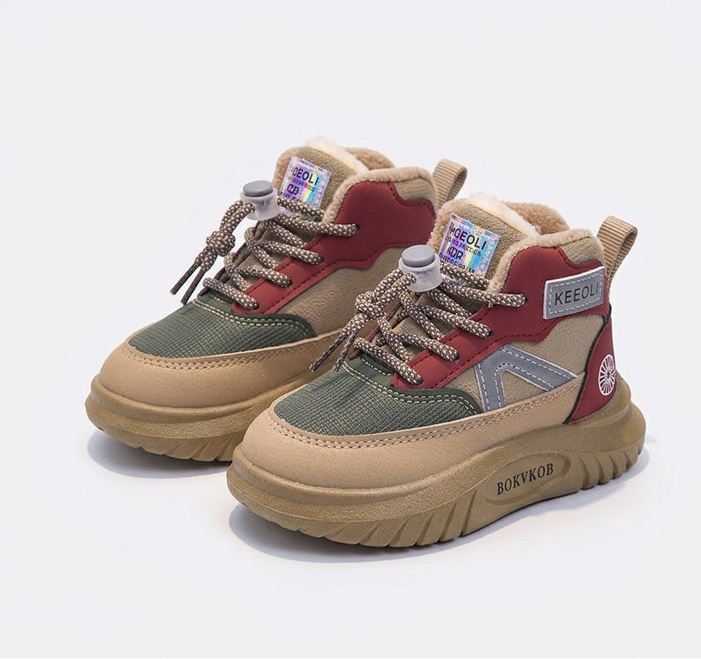 Zapato de invierno cálido con diseño moderno en España