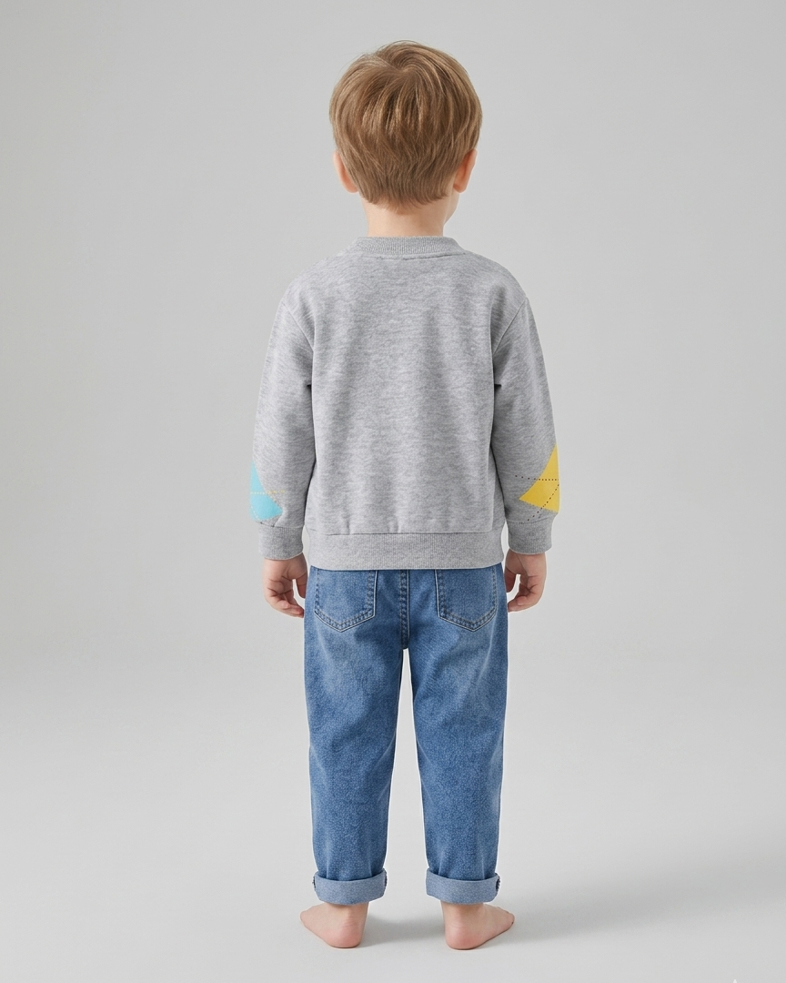 Conjunto bebé niño 3 piezas casual chaqueta camiseta y pantalón en España