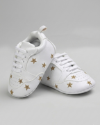 Zapatos bebé suela blanda bordados estrellas niño y niña 0-18 meses en España