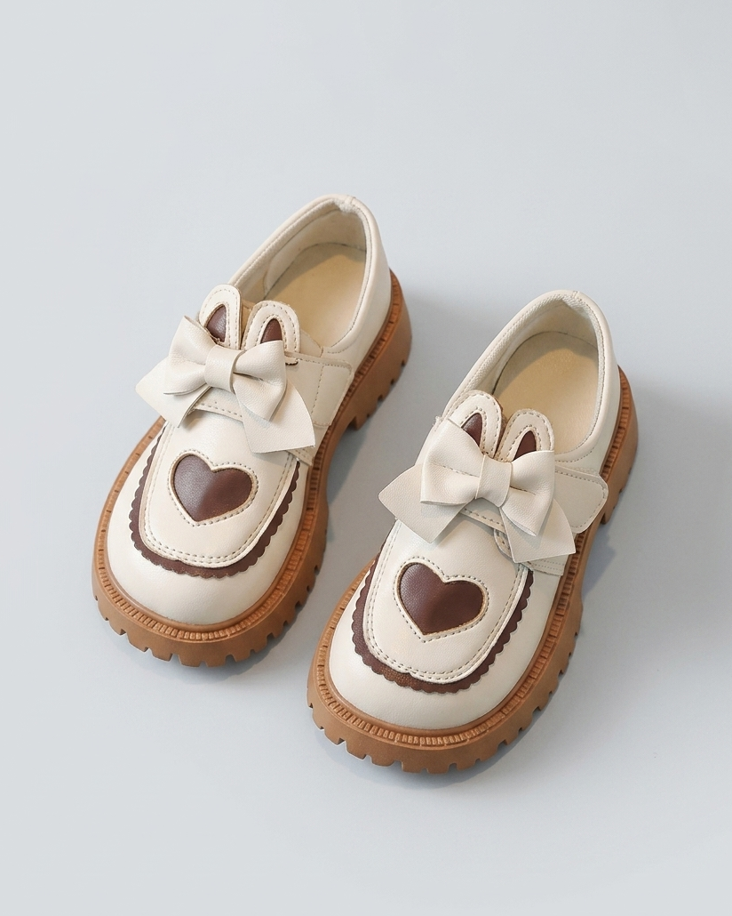 Zapato clásico elegante para niña con diseño de lazo frontal en España