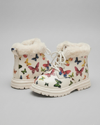 Botas Peluche Niña Invierno Cálido