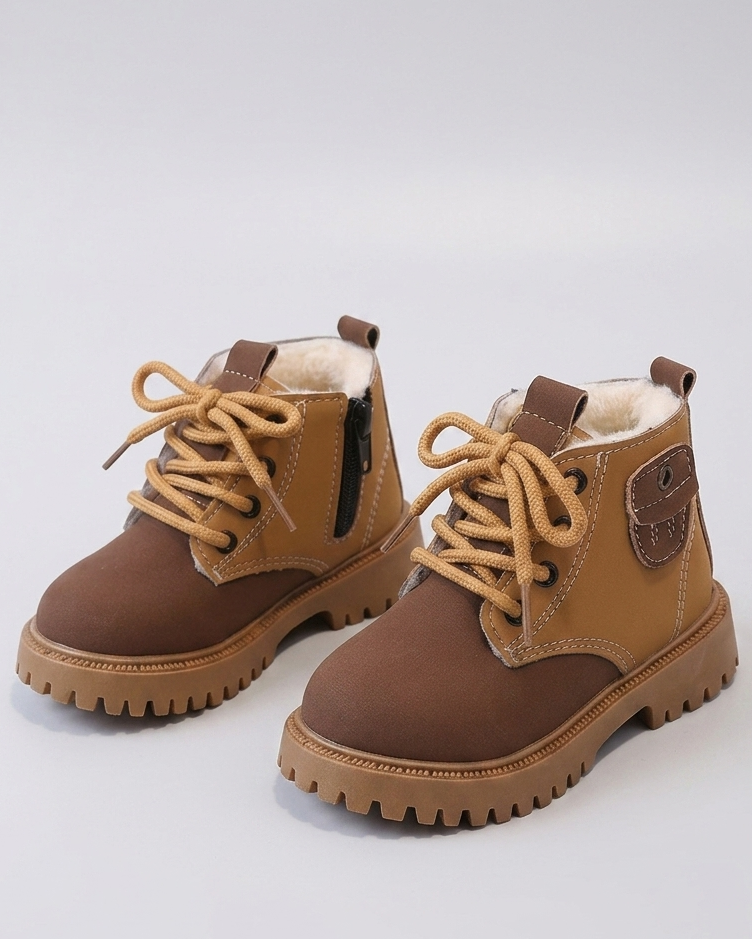 Zapato de invierno con forro suave y cálido, de diseño moderno en España