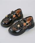 Zapato Transparente Niña Flor y Brillo