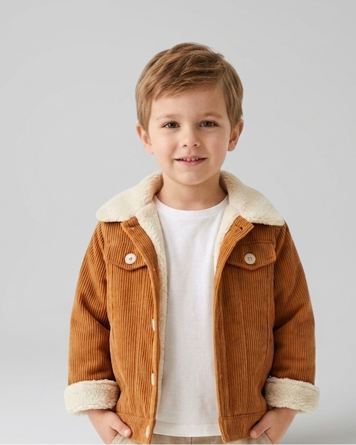 Chaqueta de invierno para niños acolchada y elegante chaqueta niño invierno abrigo infantil cálido y moderno en España