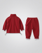 Conjunto niño invierno 2 piezas , chándal infantil con chaqueta con cremallera y pantalón deportivo con bolsillo de perrito, Ideal para primavera  en España