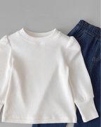 Conjunto Niña Vaquero 3 Piezas Blusa y Chaleco