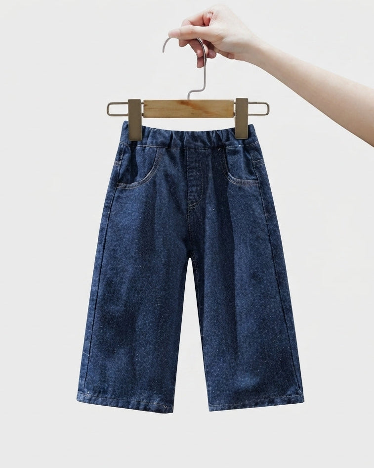 Conjunto Niña Denim Elegante 3 Piezas Infantil