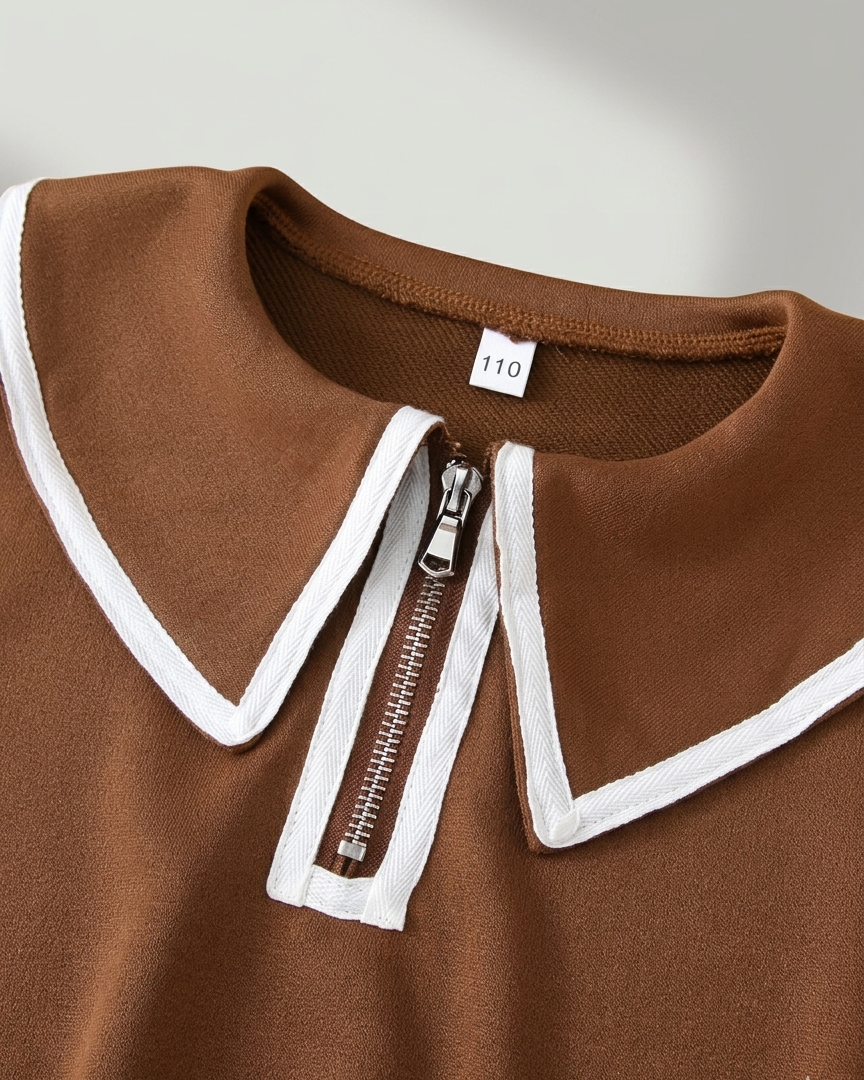 Conjunto niña 2 piezas invierno cálido con diseño moderno y cómodo en España
