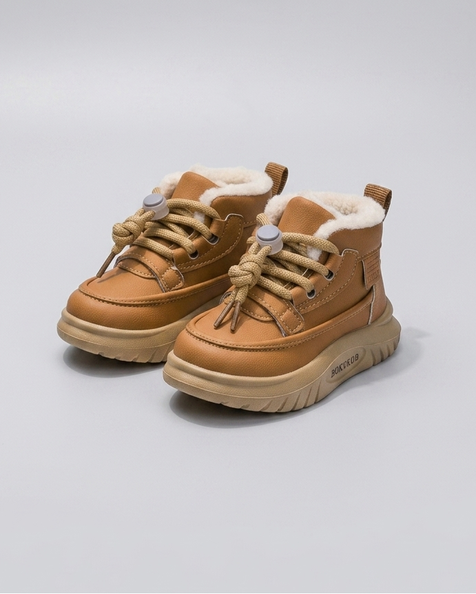 Botas de invierno cálidas con forro de piel suave en España