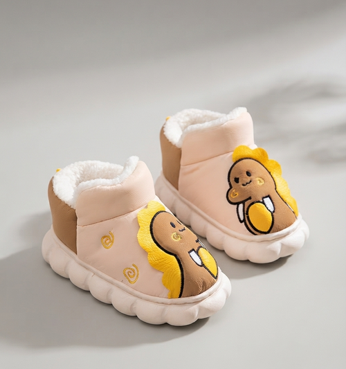 Botas Dinosaurio 3D Infantil Forro de Piel