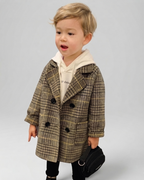 Abrigo Infantil Invierno Elegante Niño