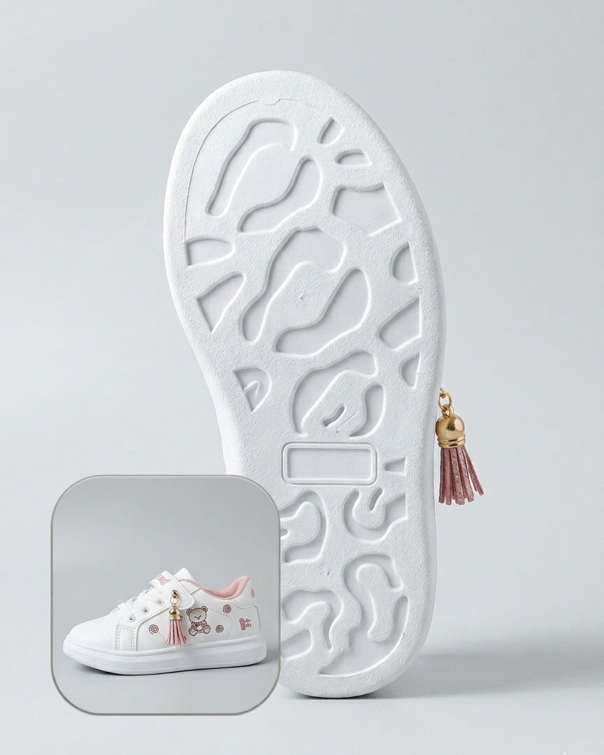 Zapato rosa encantador para niña con diseño de dibujos animados en España