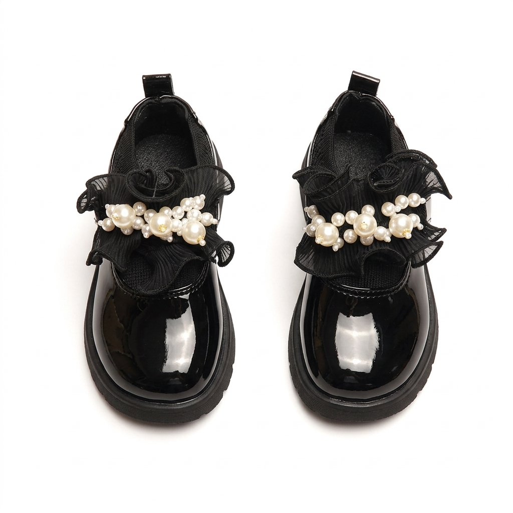 Zapato clásico brillante para niña en España