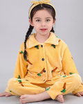 Pijamas de invierno para niños 2 piezas de felpa cálida conjunto pijama infantil invierno en España