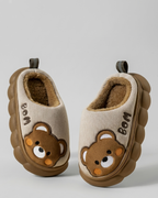 Pantuflas Infantil Invierno Caricatura