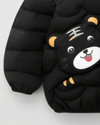 Chaqueta niño invierno acolchado con capucha y cremallera – ropa niño invierno,Ideal para clima otoñal en España