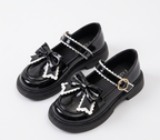 Zapato elegante para niña con diseño de lazo atractivo en España