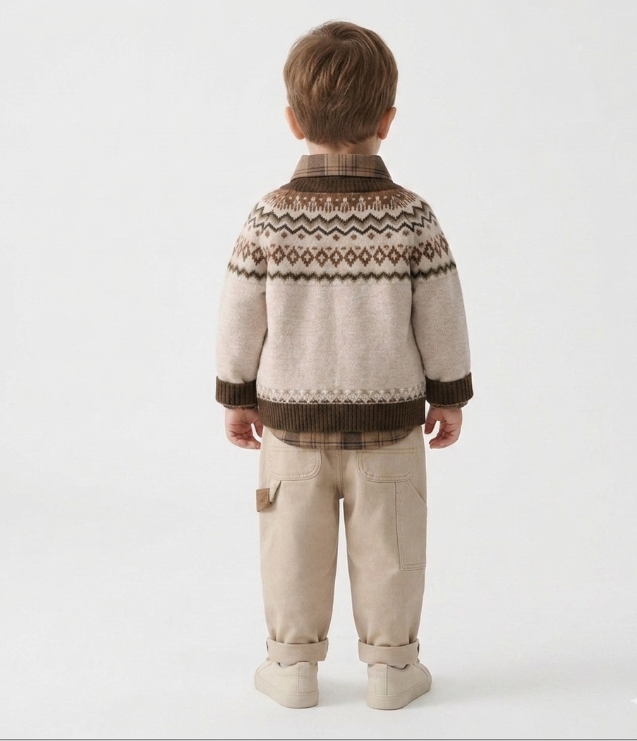 Conjunto de invierno elegante: calidez y estilo para los días fríos,Ideal para clima otoñal  en España