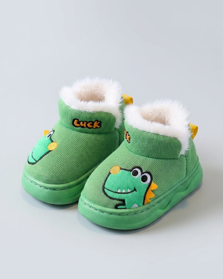 Bota de invierno acolchada con diseño de dinosaurio en España