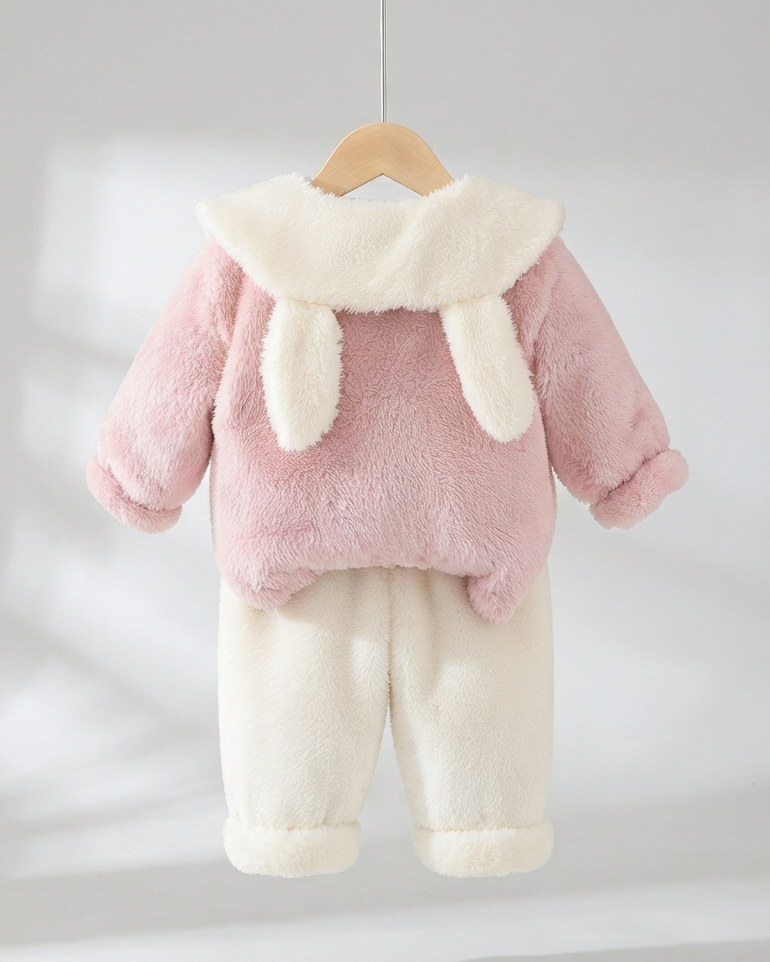 Conjunto de Invierno de 3 Piezas para Bebé Suavidad, Calidez y Mucha Ternura