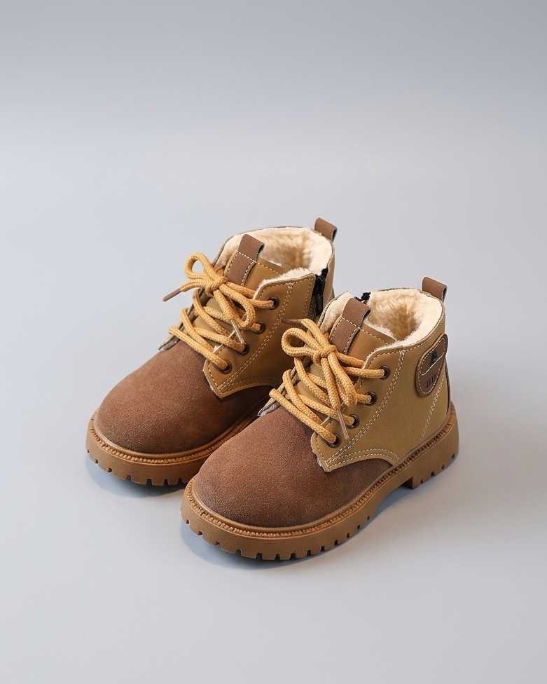 Zapato de invierno con forro suave y cálido