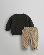 Conjunto bebé niño 2 piezas sudadera y pantalón algodón invierno en España