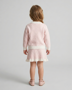Conjunto niña invierno 2 piezas ropa infantil elegante con falda y chaqueta en España